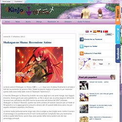 Kinjo Anime: Shakugan no Shana: Recensione Anime