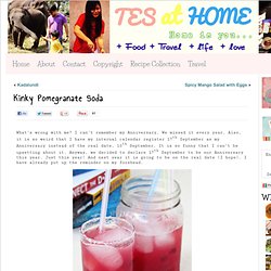 Kinky Pomegranate Soda « Tes at Home
