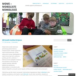 QR-koodit matikan kirjassa « MoMi – Mobiilisti Mikkelissä