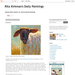 Rita Kirkman's Daily Paintings: Pointer