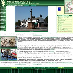 kirkpatrick macmillan facts