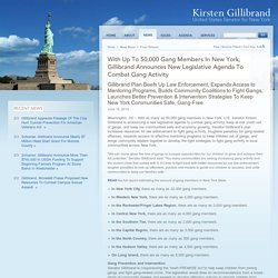 Kirsten Gillibrand - United States Senator for New York: News