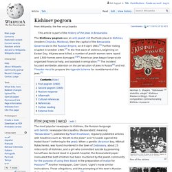 Kishinev pogrom