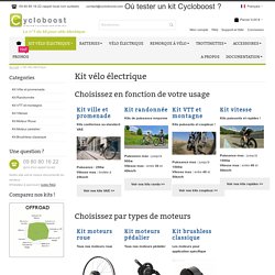 Kit vélo électrique - Cycloboost