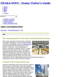 Kita : OSAKA-INFO - Osaka Visitor's Guide