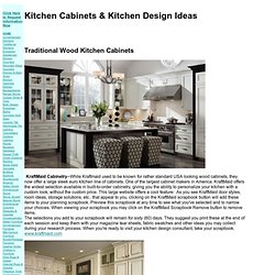 Kitchen Cabinet and Kitchen Design Ideas