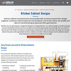 Kitchen Cabinet Drafting - Cabinet Shop Drawings for Kitchen