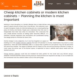 Modern Kitchen Cabinets: Buy Modern Kitchen Cabinets in Barrington
