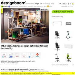 IKEA hacka kitchen concept optimized for user hack-ability