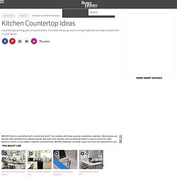 Kitchen Countertop Ideas