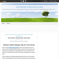 Kitchen Interior Design - rinterior.over-blog.com