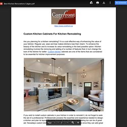 Best Kitchen Renovations Calgary.pdf