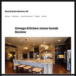 Kitchen stone hoods