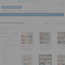 Kitchen Storage Sets, Kitchen Organization Kits & Kitchen Bundles