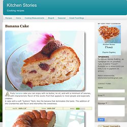 Kitchen Stories: Banana Cake