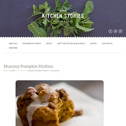 Some Kitchen Stories Mummy Pumpkin Muffins