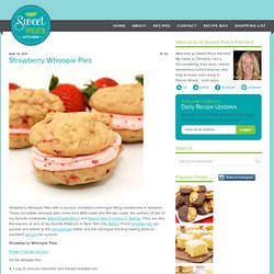 Strawberry Whoopie Pies