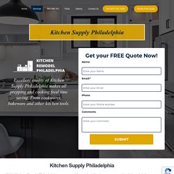 Kitchen Supply Philadelphia