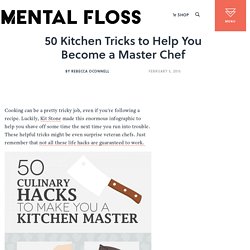 50 Kitchen Tricks to Help You Become a Master Chef