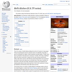 Hell's Kitchen (U.S.) Wiki