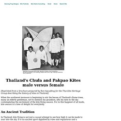 Kite History of Thailand