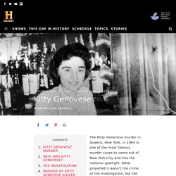 The tragic case of Kitty Genovese that sparked the bystander effect phenomena