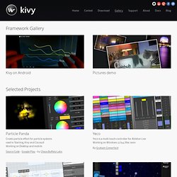 Crossplatform Framework for NUI