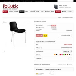 chaise pk8 poul kjaerholm, sur iboutic, de qualité, haut de gamme, à prix usine pas cher, discount