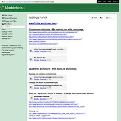 kladdeboka.wikispaces