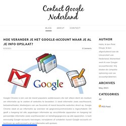 Hoe kunt u uw standaard Google-account wijzigen?