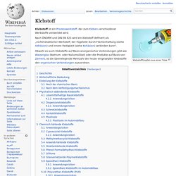 Klebstoff – Wikipedia
