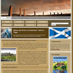 Klima und Wetter in Schottland - Infos & Tipps