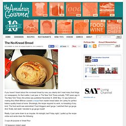 The Amateur Gourmet - The No-Knead Bread