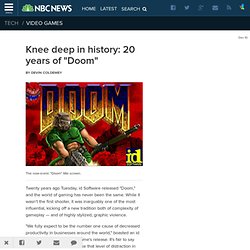Knee deep in history: 20 years of "Doom" - NBCNews