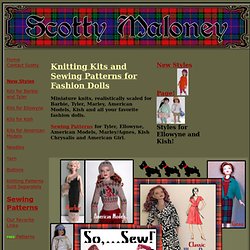 Knitting Kits for Fashion Dolls