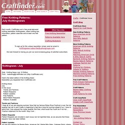 Knitting: Rompers & Panties for 4-5" Dolls - Free Knitters Newsletter