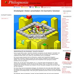 Knobelspiel: Kisten verschieben mit Isometric Sokoban