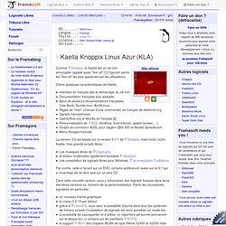 Kaella Knoppix Linux Azur (KLA) - LiveCD GNU/Linux