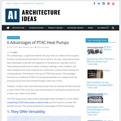 Know the Benefits of PTAC Heat Pumps for Your Home