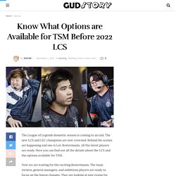 Know What Options are Available for TSM Before 2022 LCS