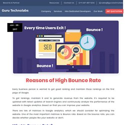 11 Reasons for Why is More Bounce Rate on your Website