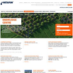 Knowledge Centre - Netafim