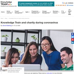 Knowledge Train and Charity During Coronavirus