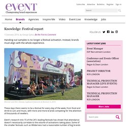 Knowledge: Festival report