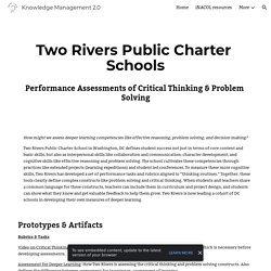 Knowledge Management 2.0 - Two Rivers Charter Schools