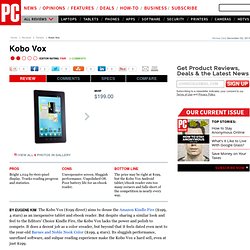 Kobo Vox Review & Rating