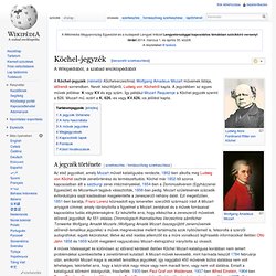 Köchel-jegyzék