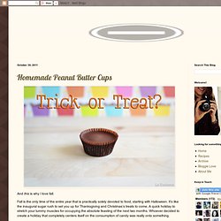 Homemade Peanut Butter Cups