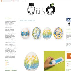Easter Ideas And Recipes.