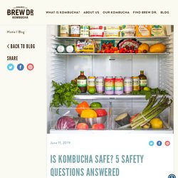 Is Kombucha Safe? 5 Safety Questions Answered